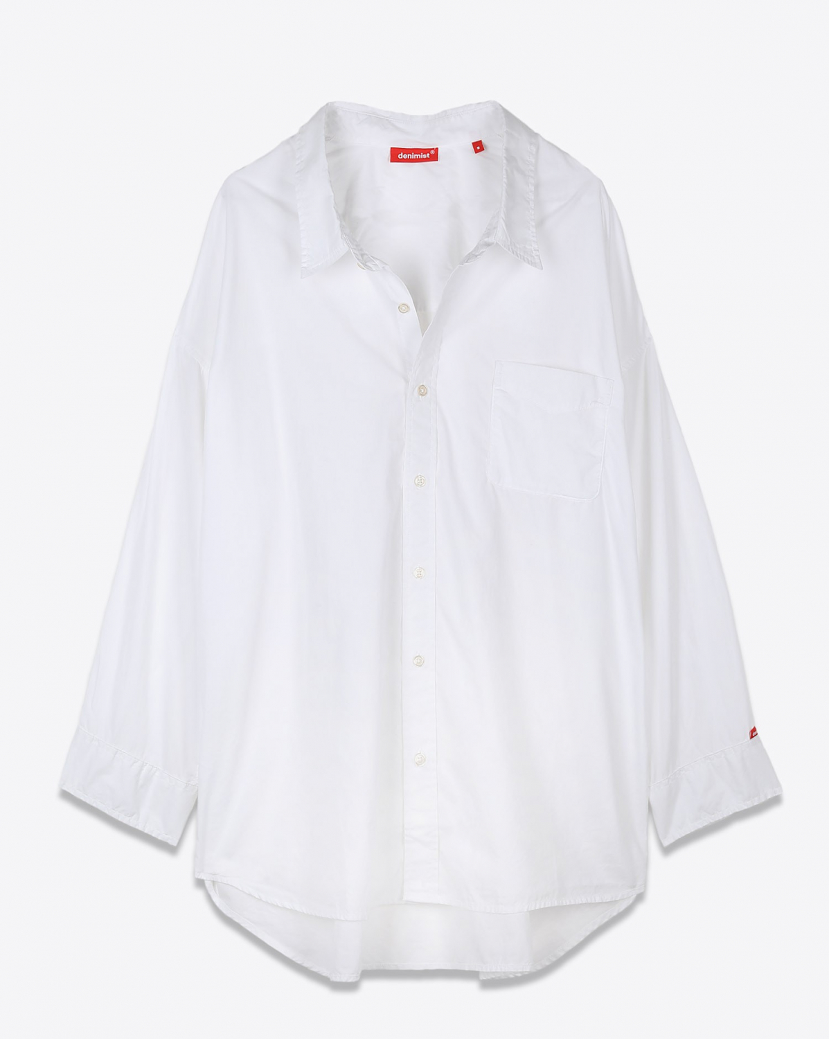 Chemise Denimist Button Front Shirt - White