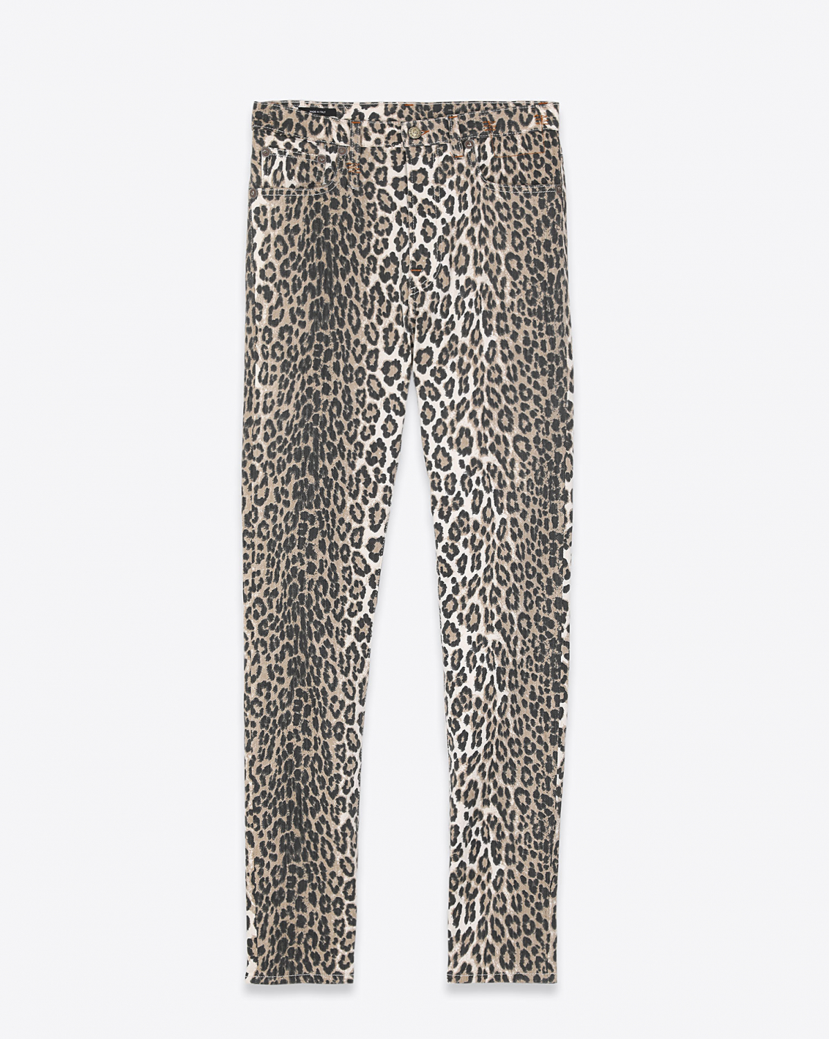 Jeans R13 Denim Collection High Rise - Tyler Leopard