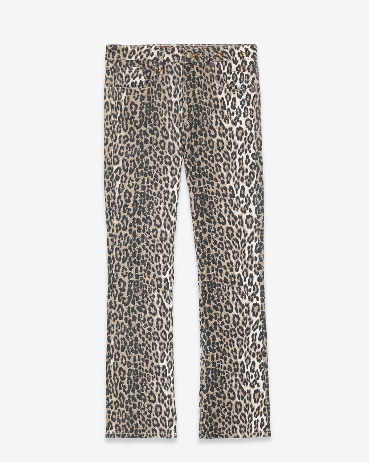 Jeans R13 Denim Collection Kick Fit - Tyler Leopard