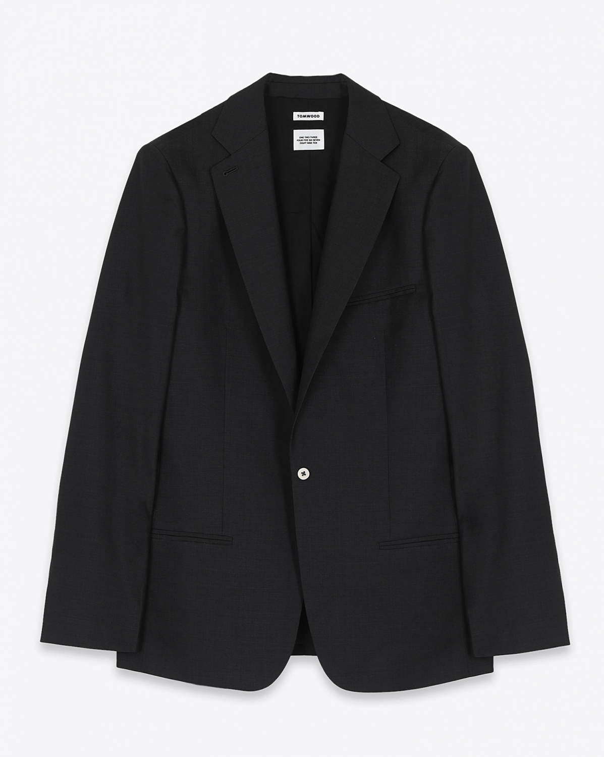 Vestes Tom Wood Suit Jacket - Charcoal Margot