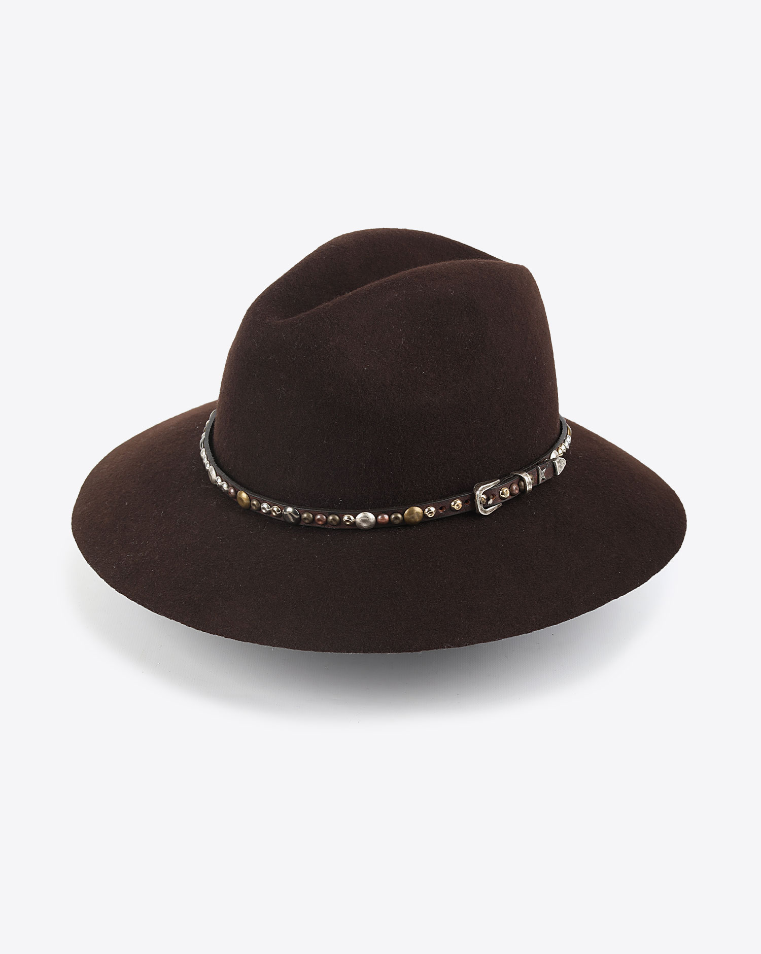 Golden Goose Accessoires Fedora Hat – Chicory Coffee 55429
