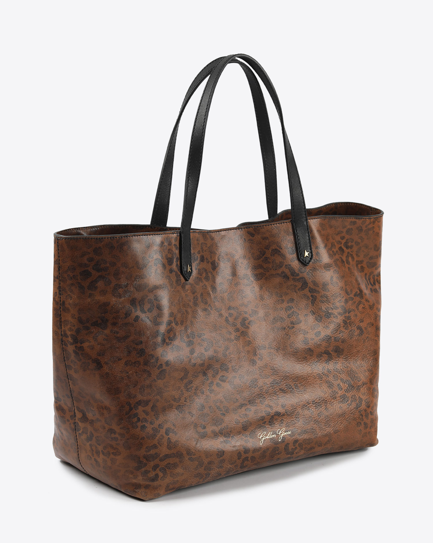 Golden Goose Accessoires Collection Pasadena Bag – Brown Leo 81351