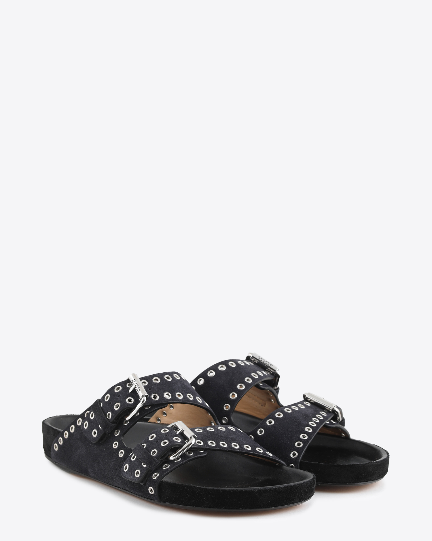 Isabel Marant Chaussures Sandales Lennyo – Noir Estompé