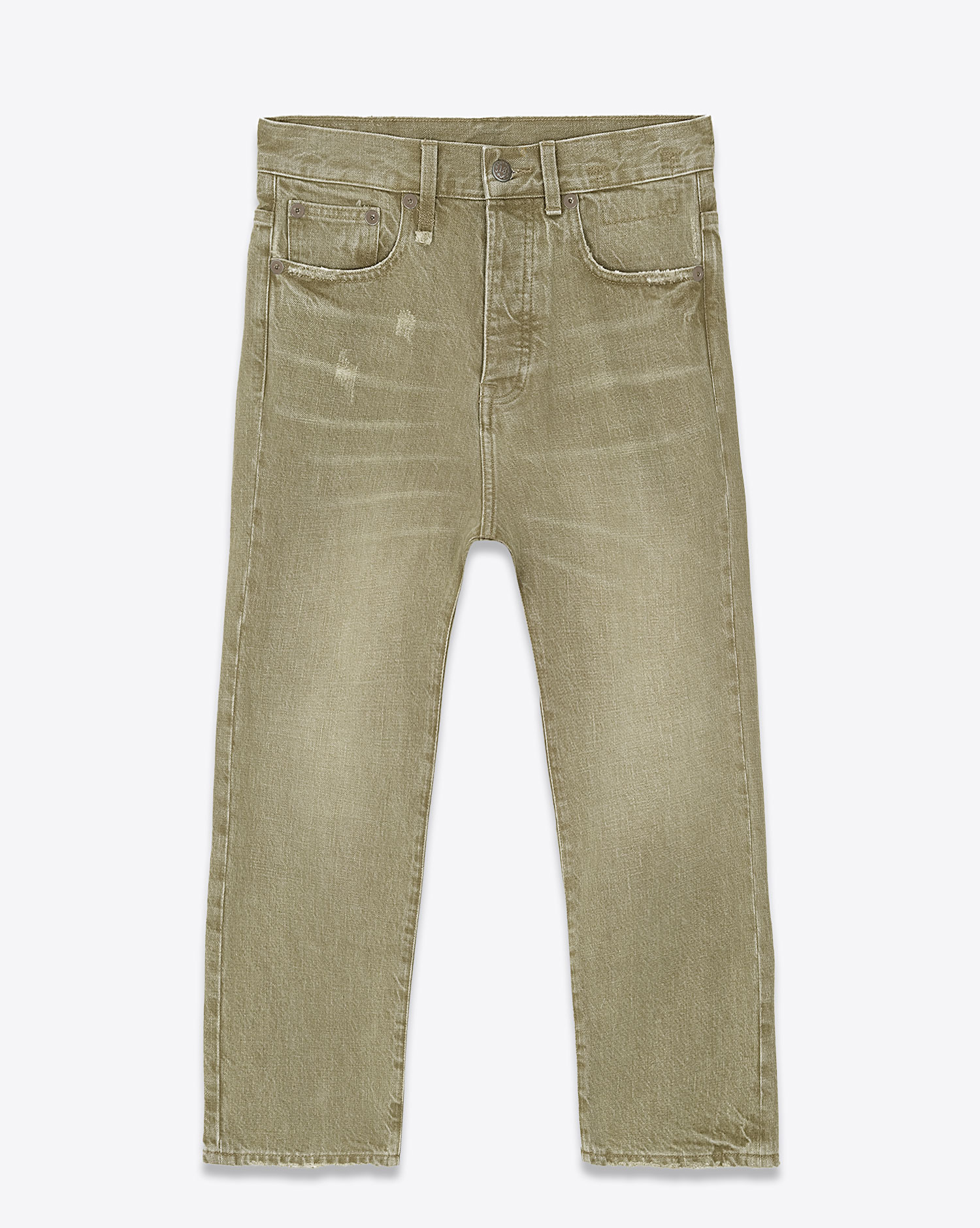 R13 Jean Tailored Drop – Moss Green