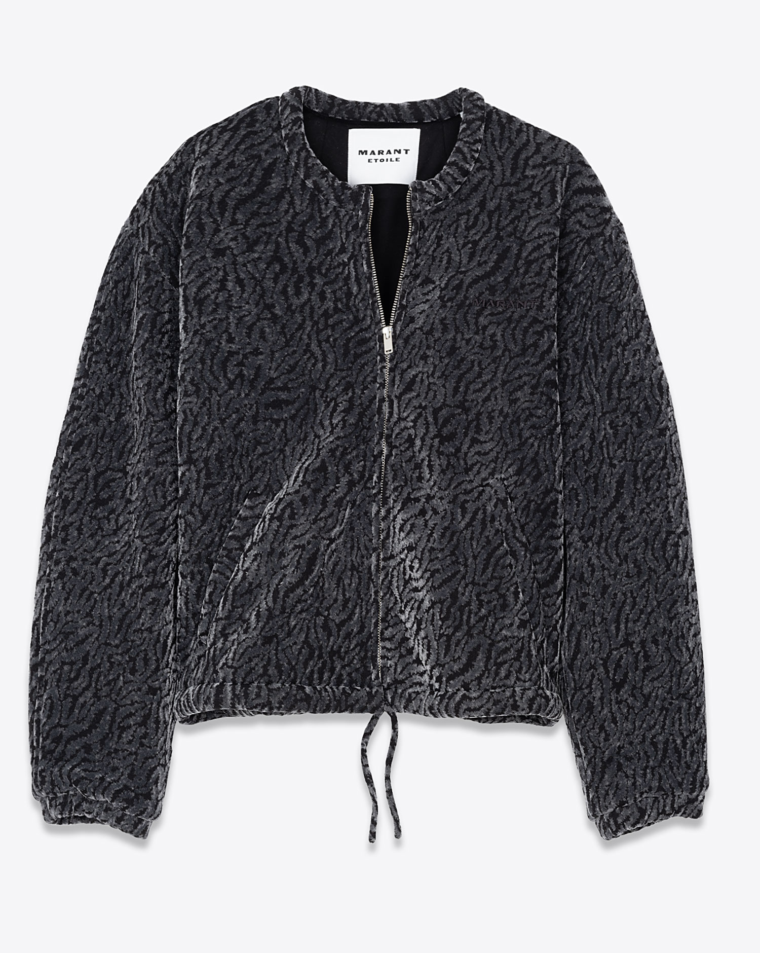 Isabel Marant Etoile Blouson Abelina – Velours Noir