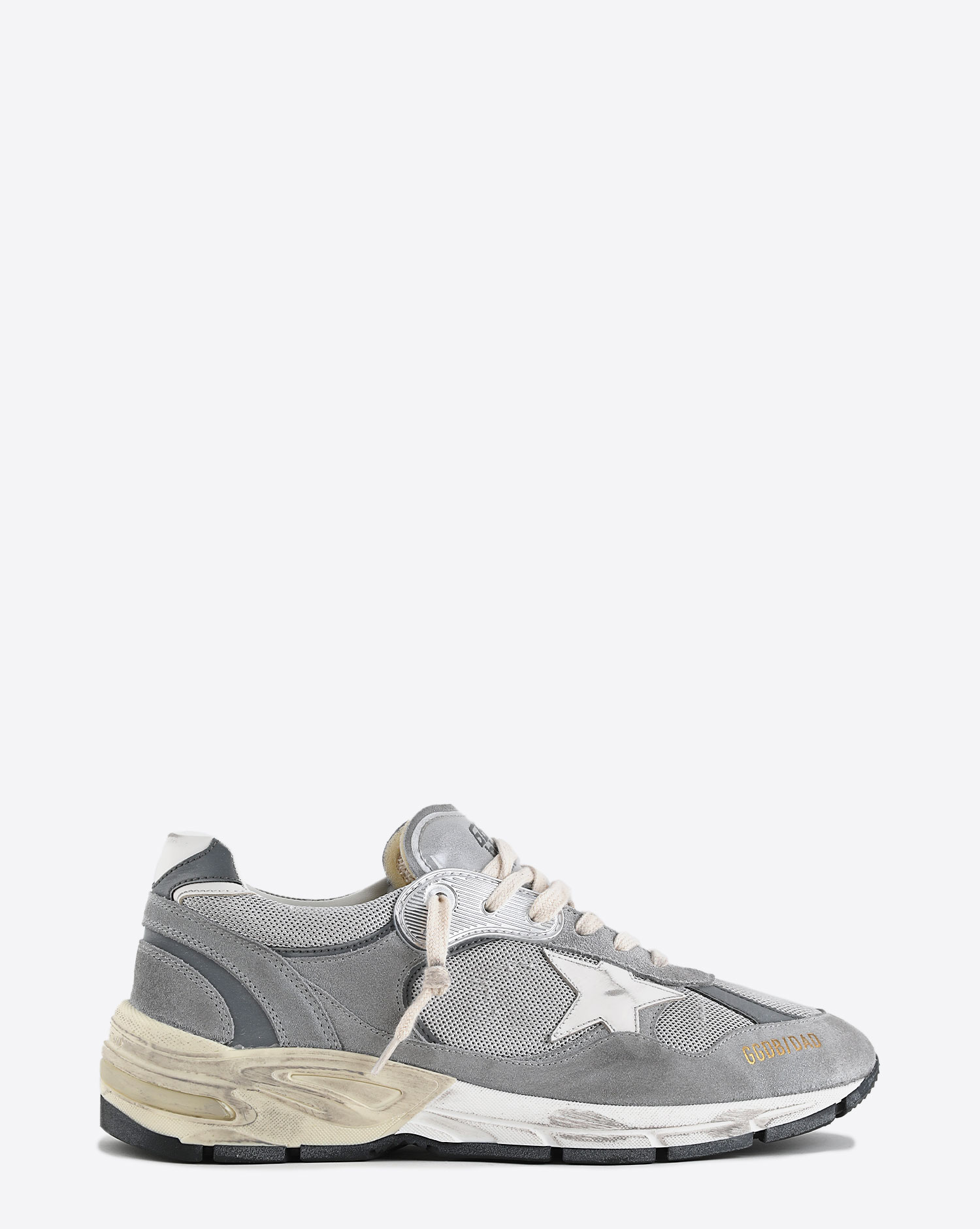 Golden Goose Femme Sneakers Running Dad – Gris Blanc 60379