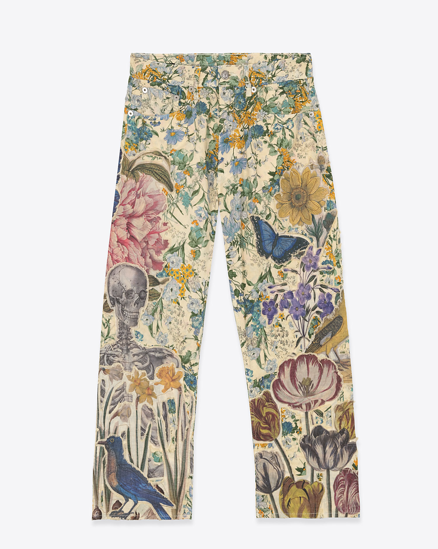 R13 Jean X-Boyfriend – Ecru Floral