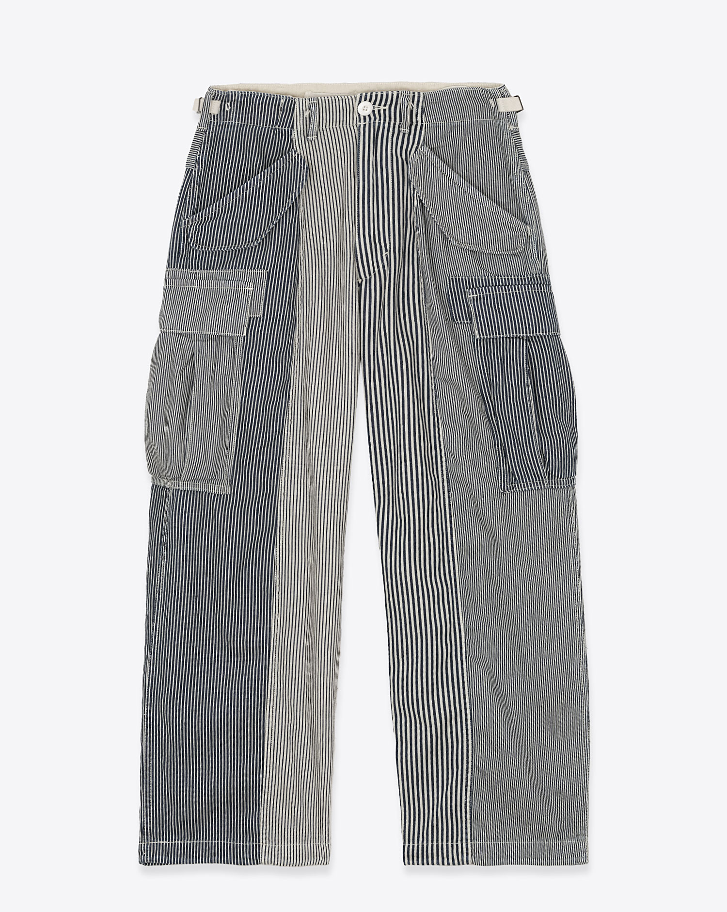 R13 Pantalon Cargo – Railroad Bleu