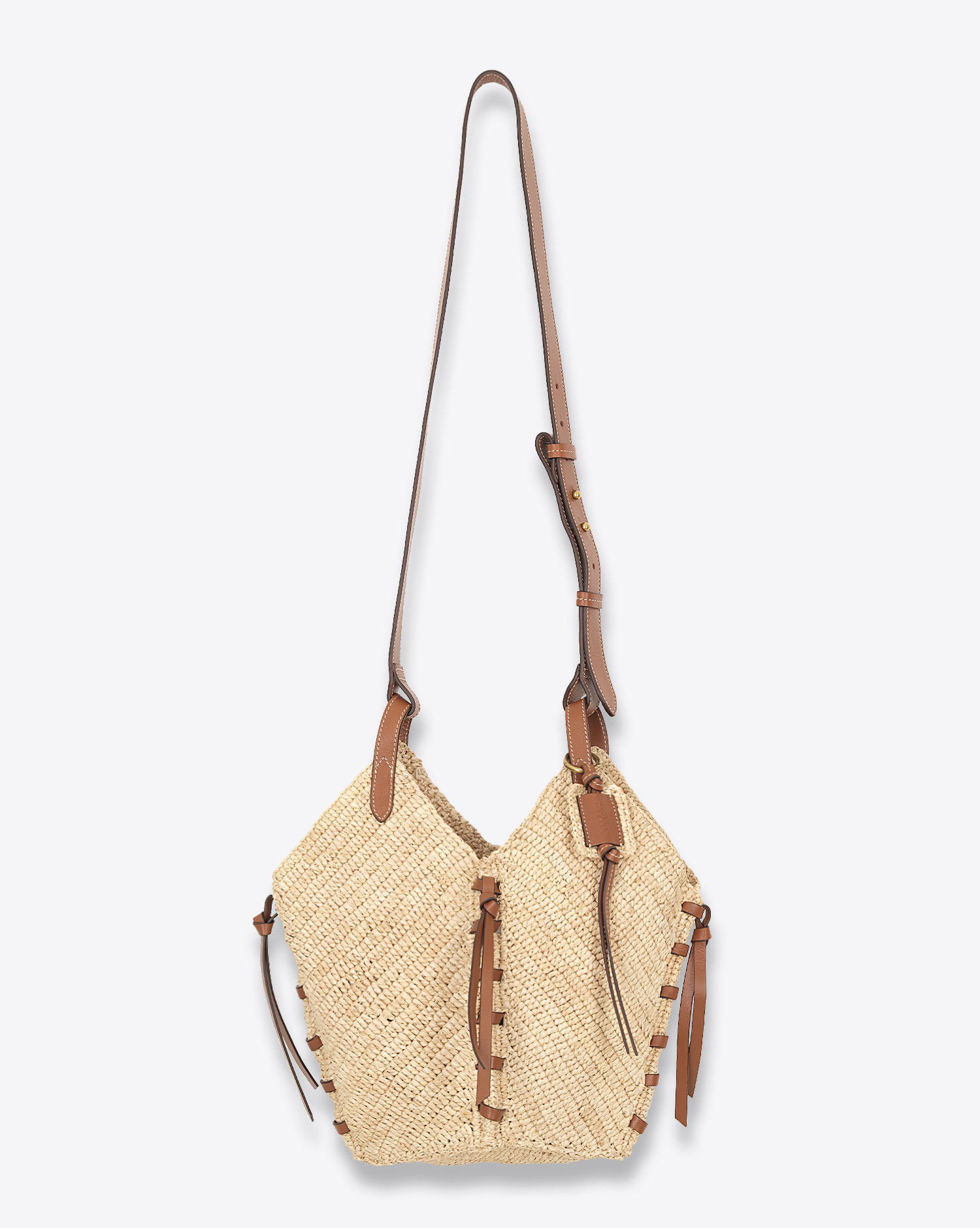 Isabel Marant Sac Tampa Mini – Naturel Cognac