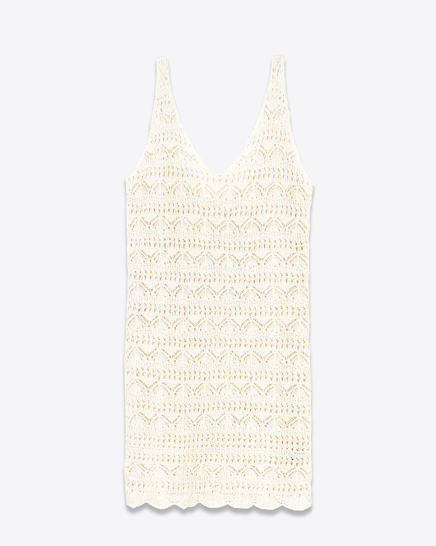 Mikuta Robe Crochet – Ecru