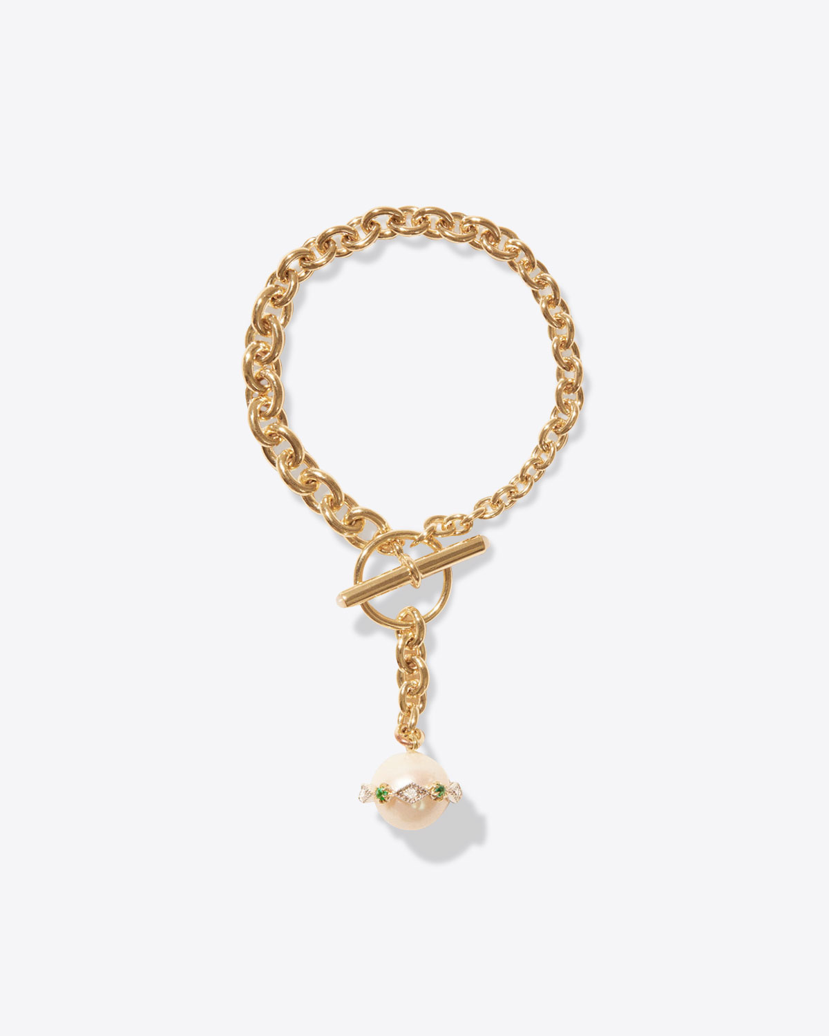 Pascale Monvoisin Bracelet Chelsea N°4 – Diamants Emeraudes