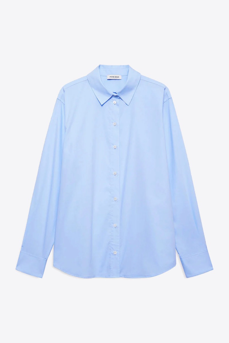 Anine Bing Chemise Essie – Bleu Clair
