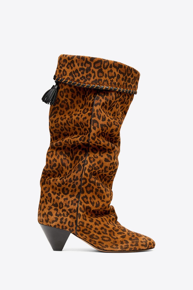 Isabel Marant Bottes Elita – Léopard