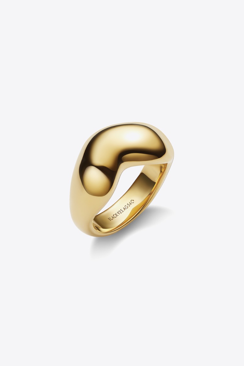 Maria Black Bague Tryvann – Plaqué Or