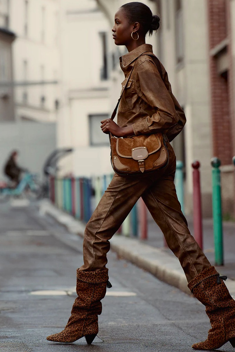 Isabel Marant Etoile Pantalon Kelsie – Tabacco