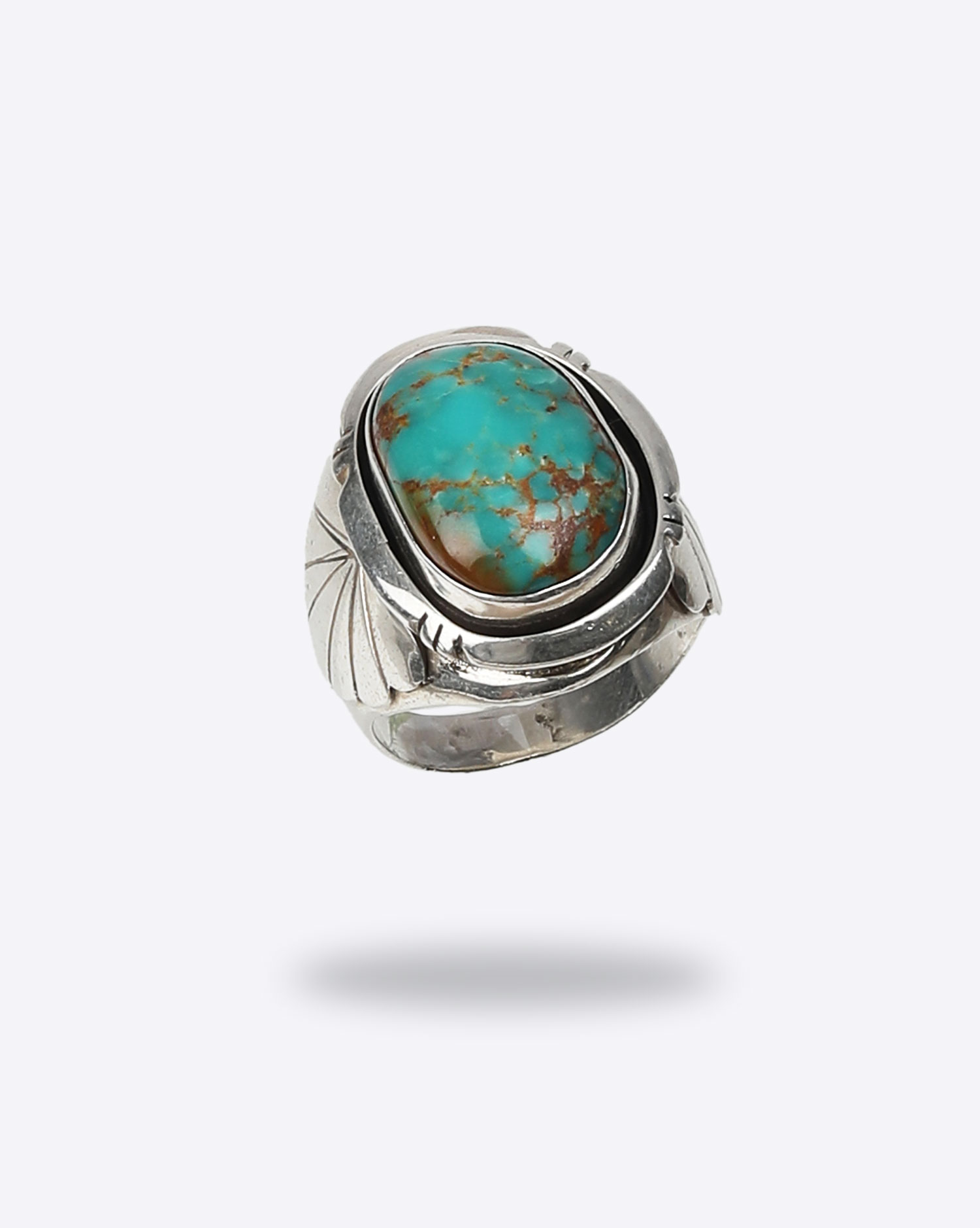 Harpo Unisexe Bague 10 – Turquoise 62