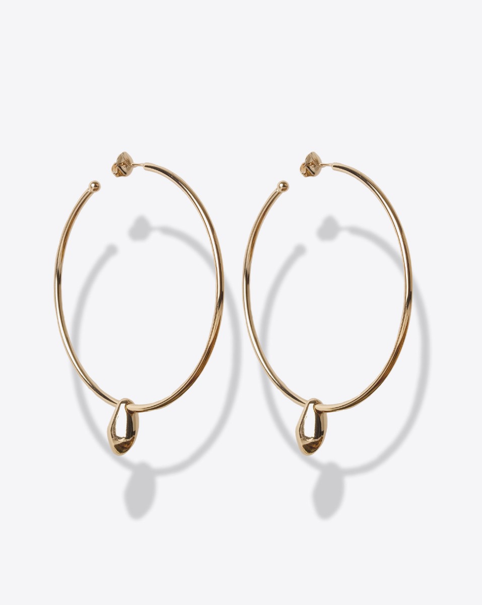 Isabel Marant Boucles d'Oreilles Shiny Day – Métal Doré