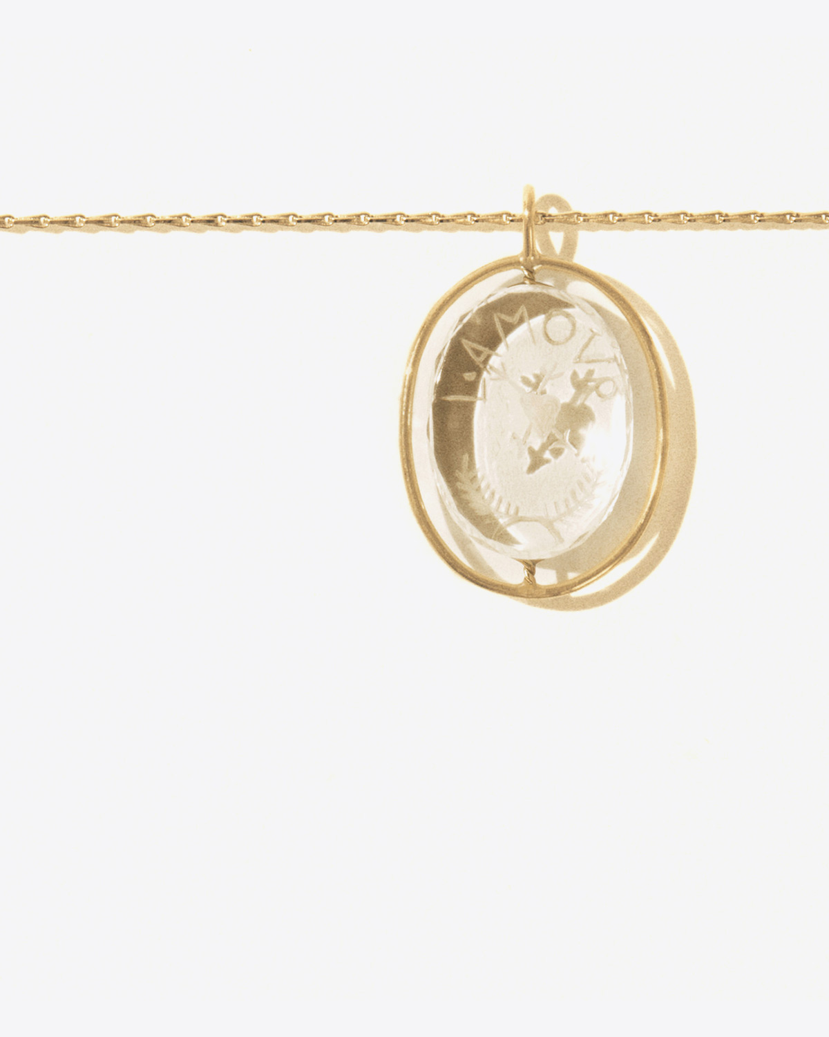 Pascale Monvoisin Collier L'amour N°1 – Cristal