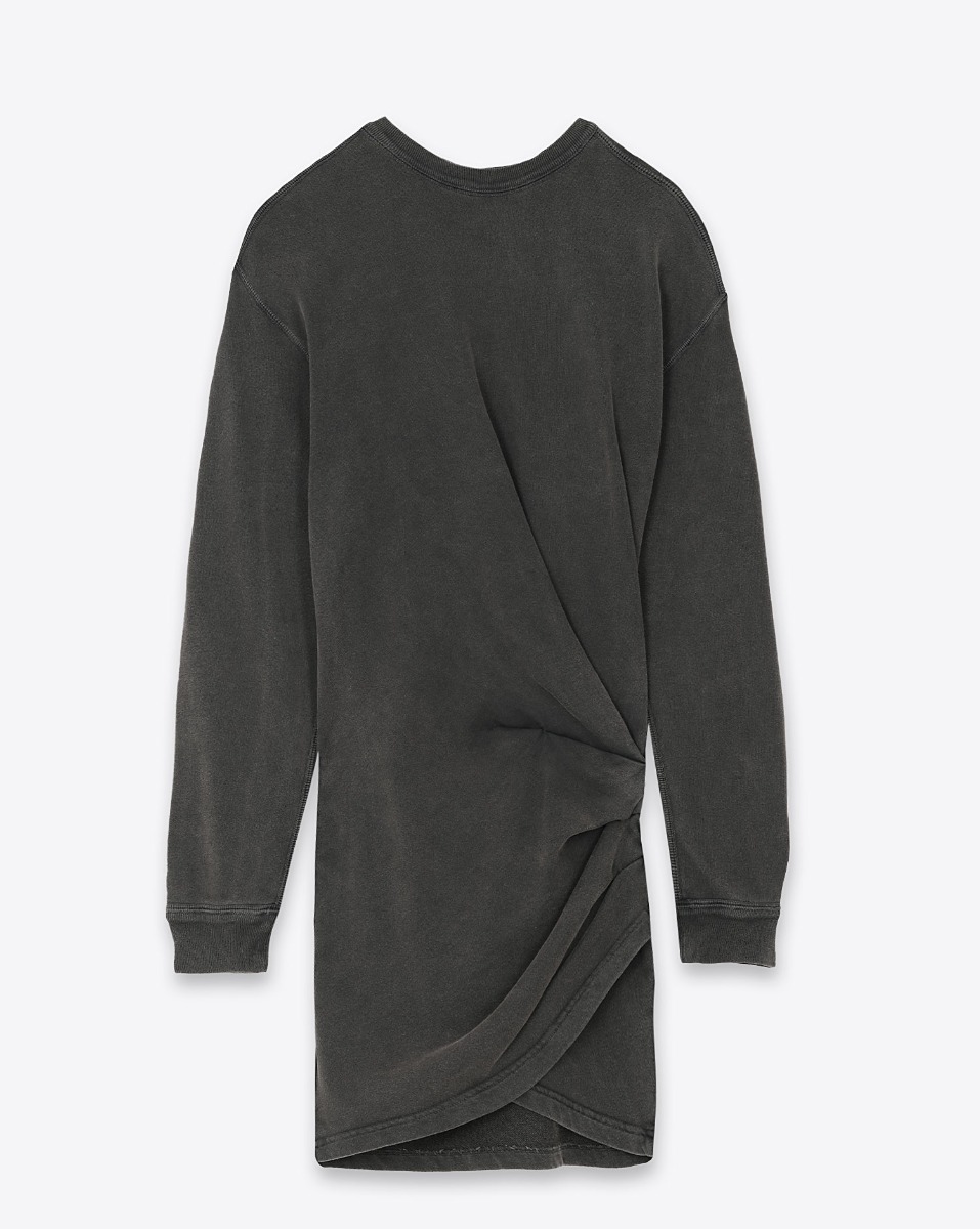 Isabel Marant Etoile Robe Pipper – Noir Délavé