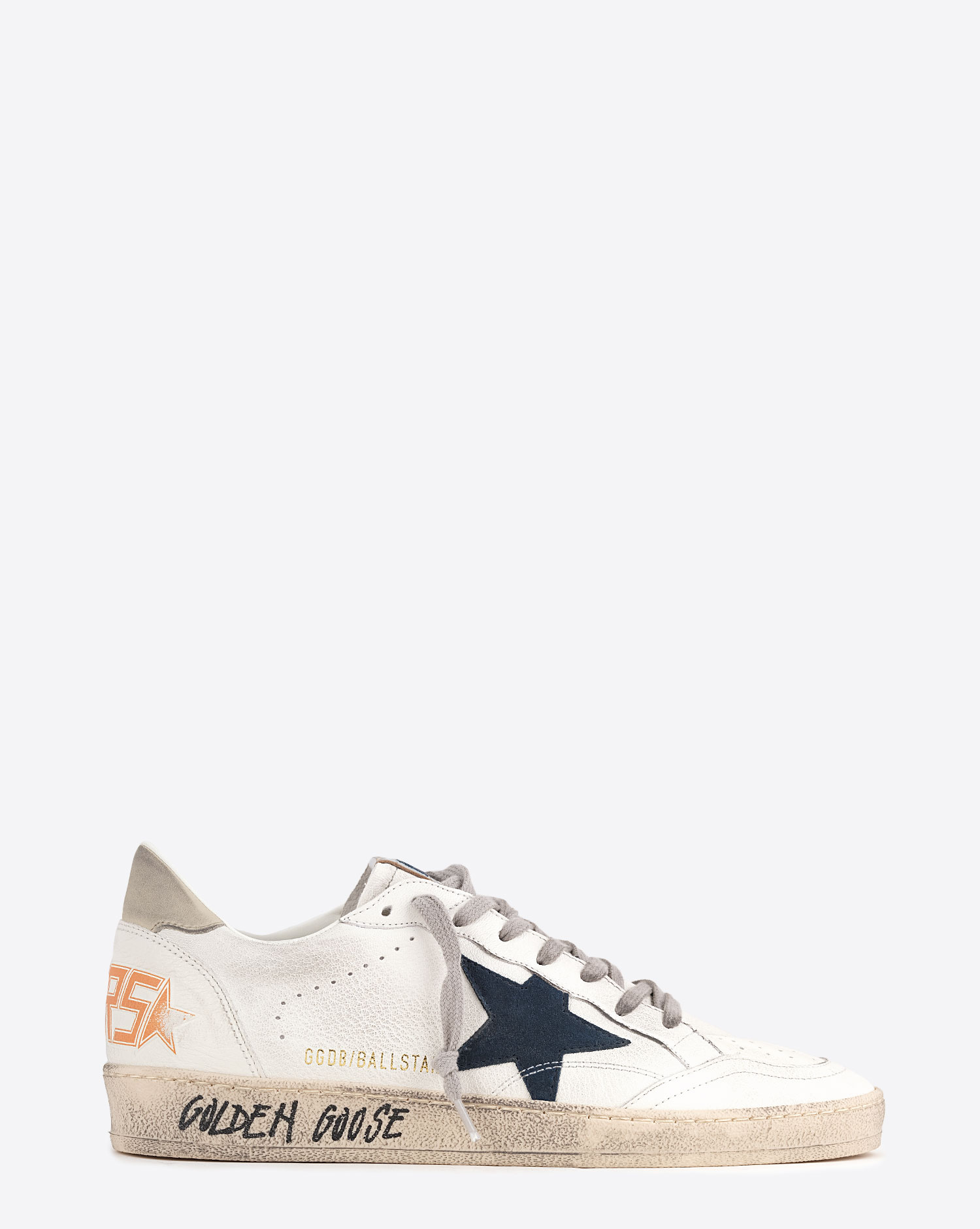 Golden Goose Homme Sneakers Ball Star – Blanc Bleu Ice 11660