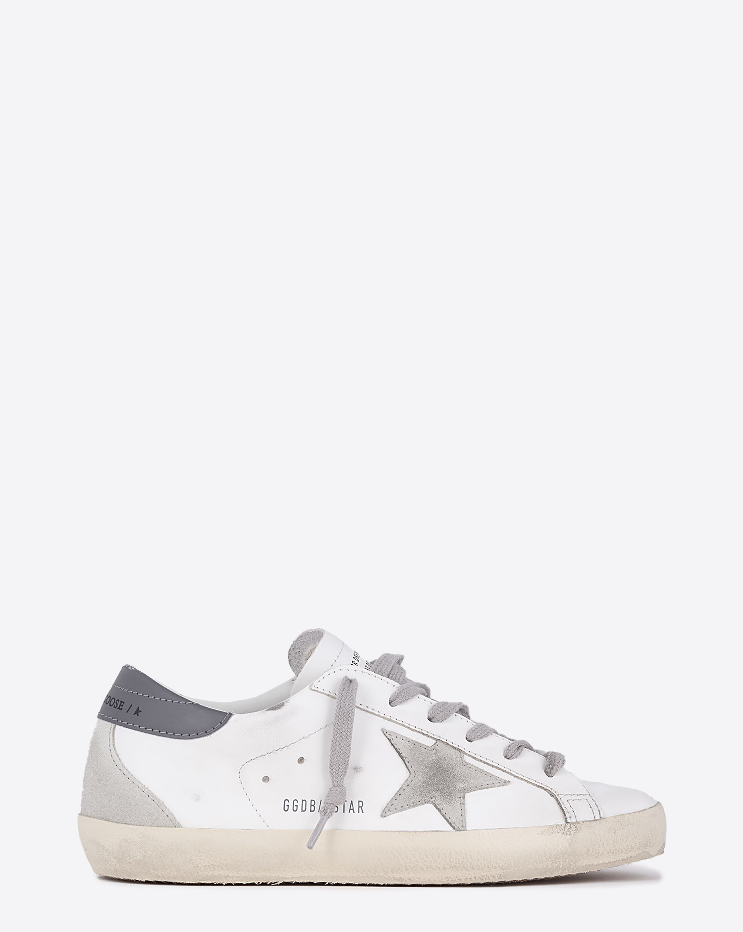 Golden Goose Femme Sneakers Superstar – Platinium Vert 65224