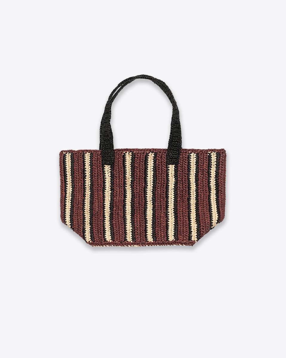 Gabriele Frantzen Sac Cabas Raffia La Piccola – Mousse Chocolat