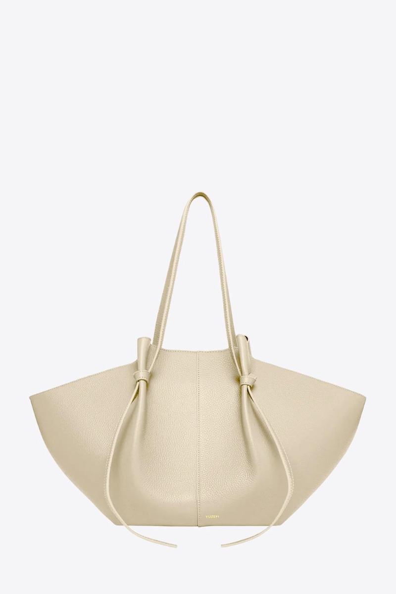 Yuzefi Sac Mochi Large – Cuir Grainé Angora
